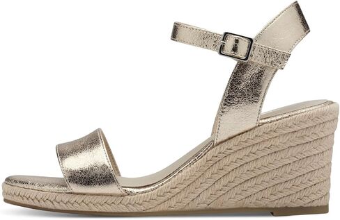 Tamaris Women's Ankle-Strap Wedge Sandal, 9 US in Kuwait