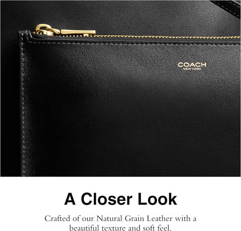 Coach Zip Bagous ، B4/Black in Saudi Arabia