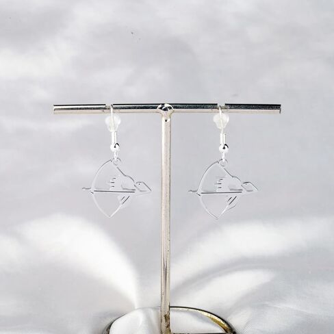 OKEYCH Archer Gift Archery Earrings Arrow Fan Jewelry Hunting Lover Gift in Saudi Arabia