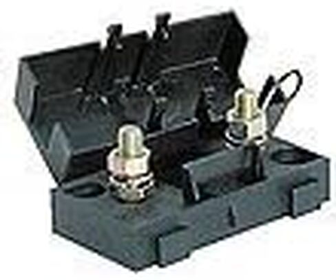 Bussmann Hmid Fuse Block/حامل مع غطاء لـ AMI الصمامات - 80A ، 8 AWG إلى 1/0 AWG ، 1 Pack in Saudi Arabia