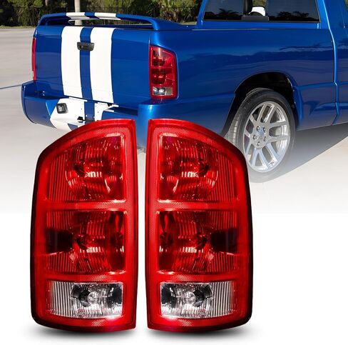 AUTOONE Upgraded For Dodge RAM Tail Lights Assembly, Tail Lamp Assembly Fit for 2002-2006 Dodge RAM Pickup Rear Factory OEM Driver & Passenger Side, Without Bulbs in Kuwait