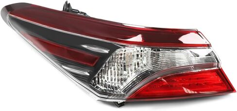 Outer Tail Light Halogen Driver Side Compatible with 2021 2022 Camry LE SE Left Rear Brake Lamp Taillight 8156006A20 TO2804159 (Left) in Kuwait