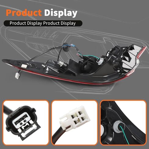 Outer Tail Light Halogen Driver Side Compatible with 2021 2022 Camry LE SE Left Rear Brake Lamp Taillight 8156006A20 TO2804159 (Left) in Kuwait