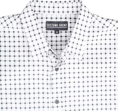 Marty McFly Halloween Costume Button Up Shirt in Saudi Arabia