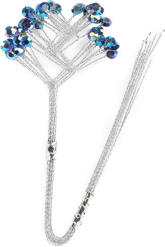 Reliant Ribbon 67142-000-Q Rhinestone Spray 2 Crystal RD Floral Assories ، 12 قطعة ، واضحة in Kuwait