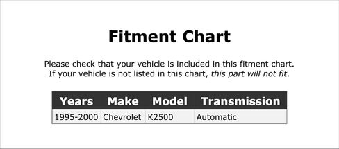 SHIFT Interlock interlock متوافق مع شيفروليه K2500 ناقل حركة أوتوماتيكي 1995 1996 1997 1998 1999 2000 PC-613151 in Saudi Arabia
