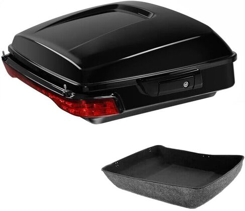 TCMT Chopped Tour Pack Trunk Two Up Mounting Rack Docking Kit Base Plate Fit For Harley Tour Pak Touring CVO Road King Road Glide Street Glide Electra Glide 2014-2025 in Saudi Arabia