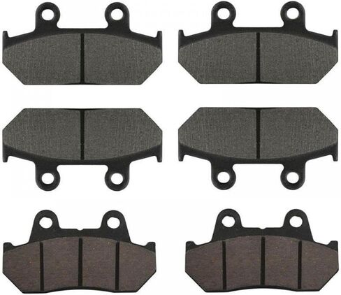 Compatible Front And Rear Brake Pads For Goldwing GL1500 1988 To 2000 And Aspencade Interstate 1990 To 2000(Rear) in Saudi Arabia