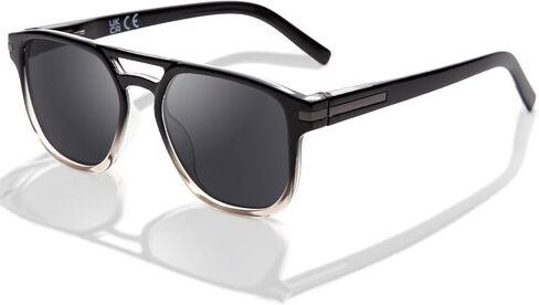 LianSan Double Bridge Full Readers Sunglasses for Women - Stylish Reading Sunglasses with Readers Built in with Spring Hinge in Kuwait