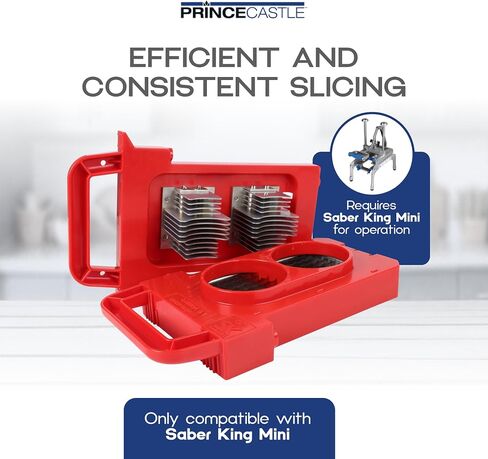 Prince Castle Saber King Mini Tomato Blade Replacement, 1/4-inch for 4 Tomatoes - Vegetable Chopper Blade and Kitchen Chopper Replacement Blade for Tomatoes and More in Saudi Arabia