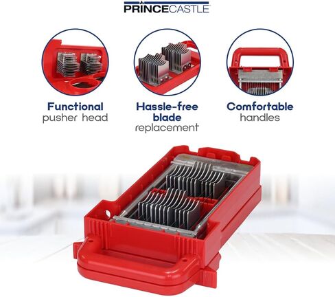 Prince Castle Saber King Mini Tomato Blade Replacement, 1/4-inch for 4 Tomatoes - Vegetable Chopper Blade and Kitchen Chopper Replacement Blade for Tomatoes and More in Saudi Arabia