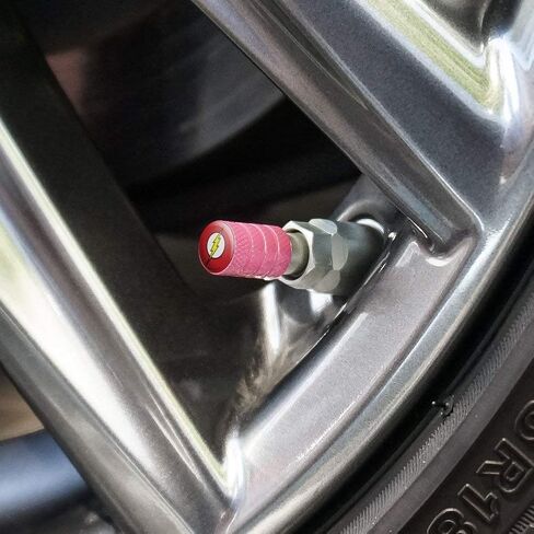GRAPHICS & MORE The Flash Lightning Bolt Logo Tire Rim Wheel Aluminum Valve Stem Caps in Saudi Arabia