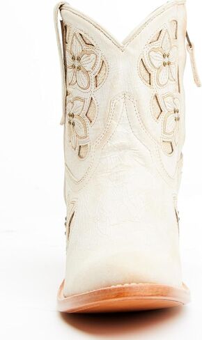 Shyanne Women's Lily Floral Embroidered Western Fashion Booties Round Toe - Bswsp22l20 in Saudi Arabia
