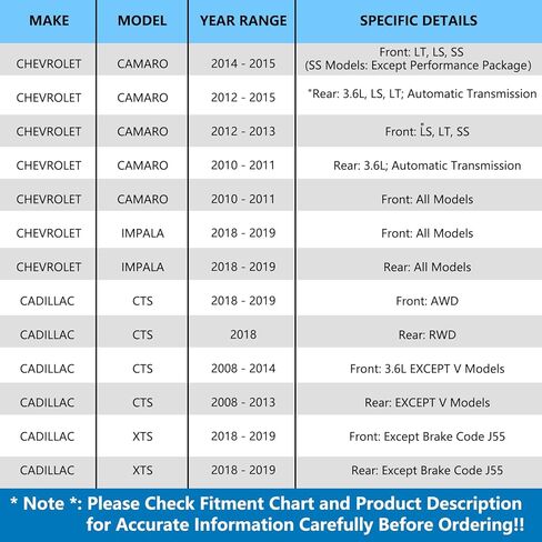 JLEO 513282 Front or Rear Wheel Hub Bearing Fits for Chevrolet Camaro 2010-2015,for Chevrolet Impala 2018-2019,for Cadillac CTS 2008-2014,for Cadillac CTS,XTS 2018-2019 Hub Assembly Replacement in Saudi Arabia