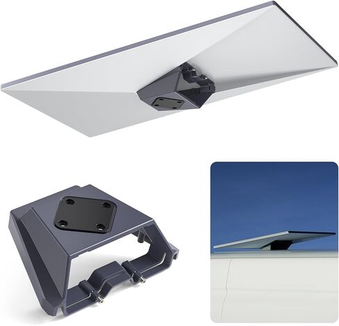 XLTTYWL Starlink Mini Mount, 0.47''-1.89'' Anti-Theft Mini Starlink Roof Rack Mount for Accessories Starlink Mini Dishy, Fits Star Link Mini Standard Pole RV,Caravans,Van Mobility in Saudi Arabia