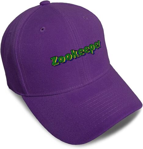 Speedy Pros Baseball Cap Zookeeper Keeper Acrylic Wildlife Dad Hats for Men and Women in Saudi Arabia