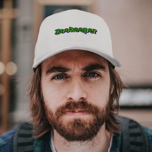 Speedy Pros Baseball Cap Zookeeper Keeper Acrylic Wildlife Dad Hats for Men and Women in Saudi Arabia