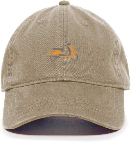 Tech Design Scooter Baseball Cap Embroidered Cotton Adjustable Dad Hat in Saudi Arabia