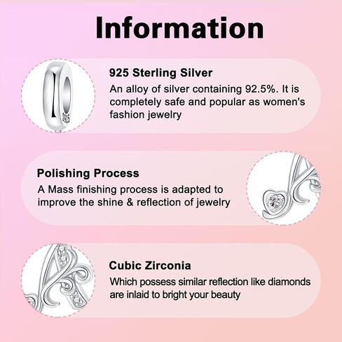 925 Sterling Silver Letter Charms Fit for Charms Bracelet and Necklace Alphabet Initial Dangle Charms Jewelry Gifts for Women in Saudi Arabia