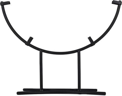 Milltown Merchants Round Metal Display Stand - Hoisted Display Stand - Fused Glass Art Base - Plate Stand/Plate Holder - Round Art Panel Stand (1, 10 inch) in Saudi Arabia