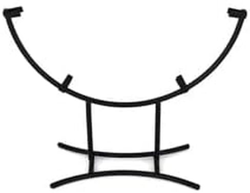 Milltown Merchants Round Metal Display Stand - Hoisted Display Stand - Fused Glass Art Base - Plate Stand/Plate Holder - Round Art Panel Stand (1, 10 inch) in Saudi Arabia