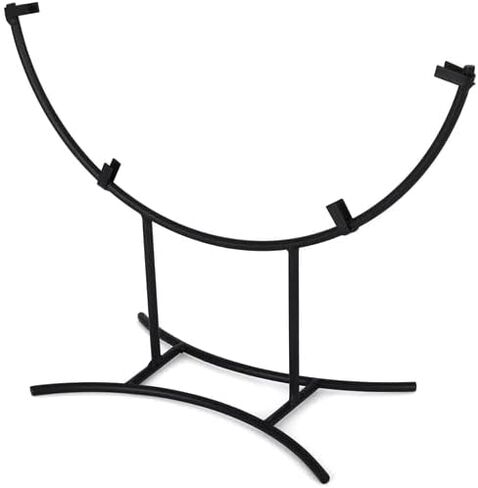 Milltown Merchants Round Metal Display Stand - Hoisted Display Stand - Fused Glass Art Base - Plate Stand/Plate Holder - Round Art Panel Stand (1, 10 inch) in Saudi Arabia