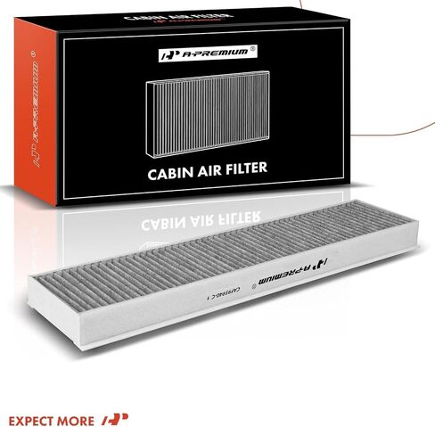 A-Premium Cabin Air Filter w/Activated Carbon Compatible with Mini Cooper 2002-2008, Replace# 64311496711 in Saudi Arabia