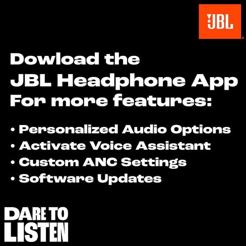 JBL Live 670NC - Wireless On-Ear Headphones with Adaptive Noise Cancelling with Smart Ambient, Up to 65H battery life with speed charge, Lightweight, comfortable and foldable design (Black) (Renewed) in Saudi Arabia