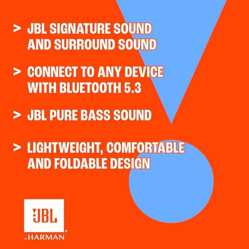 JBL Live 670NC - Wireless On-Ear Headphones with Adaptive Noise Cancelling with Smart Ambient, Up to 65H battery life with speed charge, Lightweight, comfortable and foldable design (Black) (Renewed) in Saudi Arabia