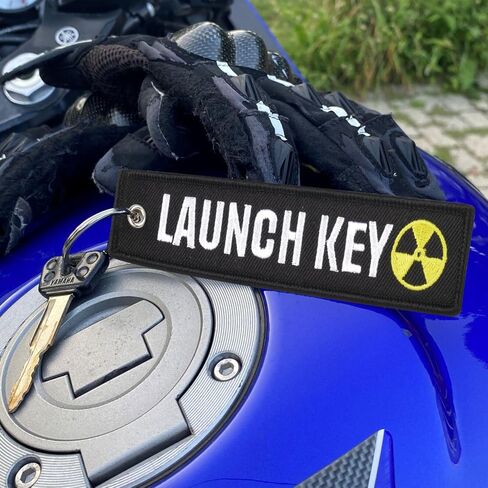 x xotic tech 2pcs Keychain Tag with Key Ring for Motorcycles, Cars, Backpack, Keys Tag Lock Luggage Embroidered Accessory in Saudi Arabia