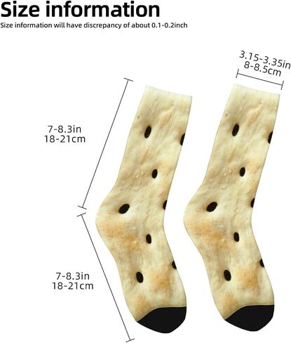 3D Funny Realistic Food Socks For Men Women Soft Breathable Crew Socks Athletic Socks in Saudi Arabia