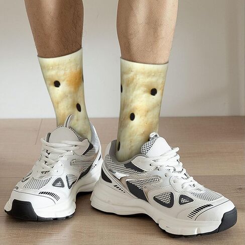 3D Funny Realistic Food Socks For Men Women Soft Breathable Crew Socks Athletic Socks in Saudi Arabia