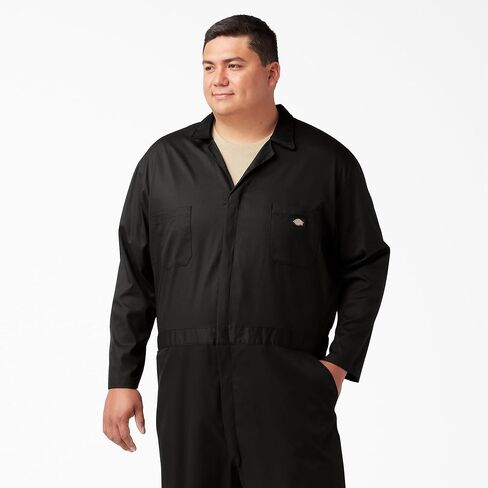 Dickies FLEX Long Sleeve Coveralls, BLACK, L RG in Saudi Arabia