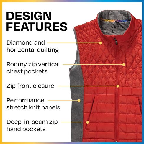 Men’s Dash Weighted Quilted Vest, Weighted Blanket Inspired Clothing for Sensory Issues in Kuwait