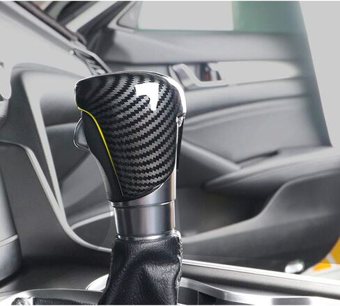 Xiter ABS Car Interior Auto Gear Shift Cover Cover Cover Trim Car Care Accessories Case for Honda Accord 2018 2019 2020 2021 2022AUTOMATIC RED in Saudi Arabia