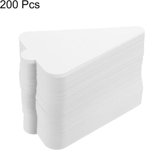 uxcell 200pcs Mini Cake Boards, Mousse Cake Cardboards Triangle Cake Bases Plates Cupcake Dessert Displays Base Tray for Cupcakes, Cakes, Dessert Base - Grease Proof (Gold) in Saudi Arabia
