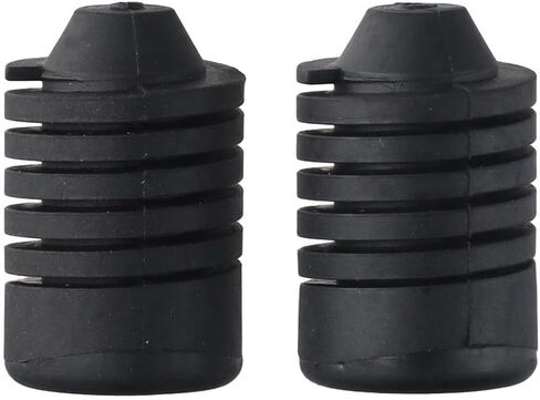 2Pcs Black Rubber Hood Stop Bumpers,Bonnet Spin Hood Bumper Stops Cushion Stoppers for Nissan Xterra 1996-2006 in Saudi Arabia