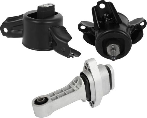 SCITOO Engine Motor Mount and Transmission Mount and Torque Strut Mount Set For Hyundai Accent 2012-2017 For Hyundai Elantra 2011-2016 For Hyundai Elantra Coupe 2014 Replace OE A71029 A71004 A71020 in Saudi Arabia