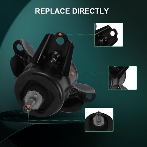 SCITOO Engine Motor Mount and Transmission Mount and Torque Strut Mount Set For Hyundai Accent 2012-2017 For Hyundai Elantra 2011-2016 For Hyundai Elantra Coupe 2014 Replace OE A71029 A71004 A71020 in Saudi Arabia
