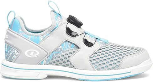 Dexter Women's Pro BOA Bowling Shoes - Light Grey/Blue 10 in Saudi Arabia