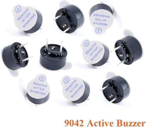 10PCS 9042 Active Buzzer Integrated 5V 9 * 4.2mm 9X4.2mm Ultra Thin DC Electromagnetic Alarm Speaker Buzzer in Saudi Arabia