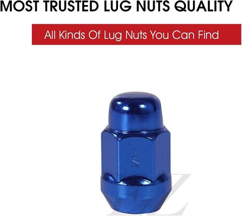 EZAccessory Chrome Lug Nuts Bulge Acorn 7/16" Thread Size (Pack of 20) in Saudi Arabia