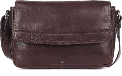 Genuine Leather Crossbody Sling Bag for Women - Trendy Casual Bag with Adjustable Strap in Saudi Arabia