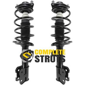 COMPLETESTRUTS - Front Quick Complete Strut Assemblies with Coil Springs Replacement for 2014-2015 Kia Sorento V6 - Set of 2 black in Saudi Arabia