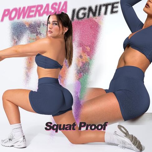 اشتعلت شورتات شورتات شورتات غنيمة راكبي الدراجات الصالحة الرياضية شورتات Scrunch بعقب رفع البطن السيطرة على اليوغا السراويل in Kuwait