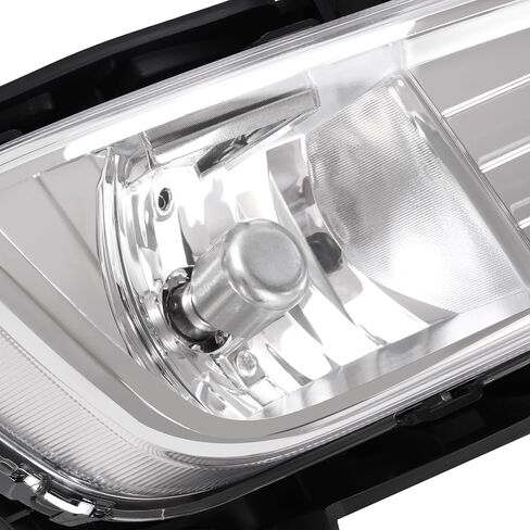 HECASA Right Fog Light Compatible with 2013-2016 Hyundai Santa Fe Sport Halogen Front Bumper Driving Fog Lamp Clear Lens Plastic Passenger Side in Saudi Arabia