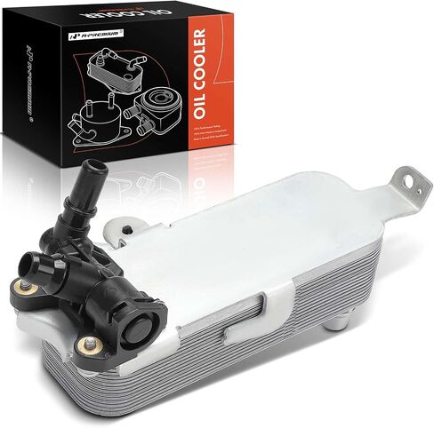 A-Premium Transmission Oil Cooler Compatible with BMW 320i, 320i xDrive, 328i, 328i GT xDrive, 328i xDrive, 335i, 335i GT xDrive, 335i xDrive, 428i, 428i Gran Coupe, 428i xDrive Gran Coupe, 435i in Saudi Arabia