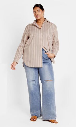 City Chic Women's Plus Size Shirt-Celine in Saudi Arabia