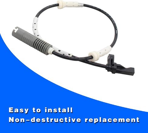 ABS Wheel Speed Sensor, Front Left and Right Anti-Lock Brake Speed Sensor Replacement, OEM 34526870075 34526760424 34526785020, Compatible with 128i 323i 325i 328i in Saudi Arabia