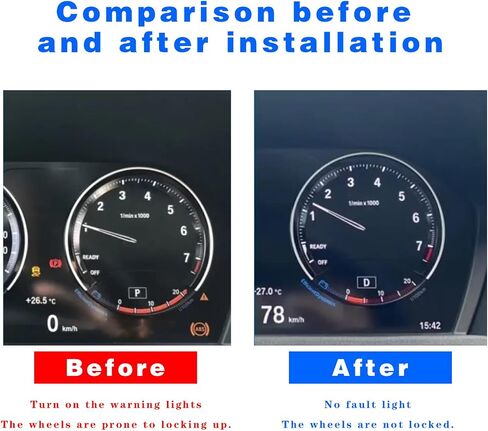 ABS Wheel Speed Sensor, Front Left and Right Anti-Lock Brake Speed Sensor Replacement, OEM 34526870075 34526760424 34526785020, Compatible with 128i 323i 325i 328i in Saudi Arabia